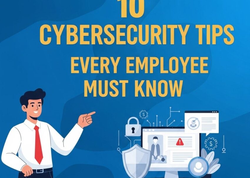 10 Essential Cybersecurity Tips for Employees cybersecurity tips employees