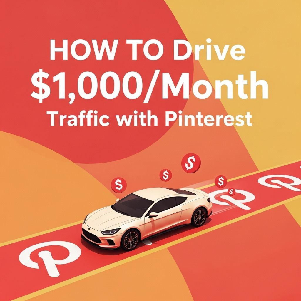 Unlock $1,000/Month Traffic Using Pinterest drive 1000 month traffic pinterest