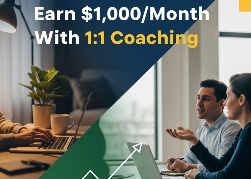 earn 1000 month 1 1 coaching