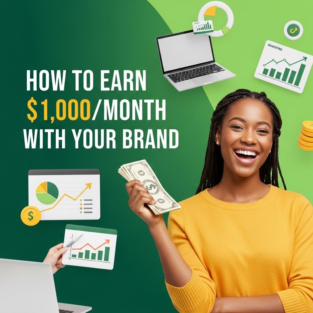 earn 1000 month brand
