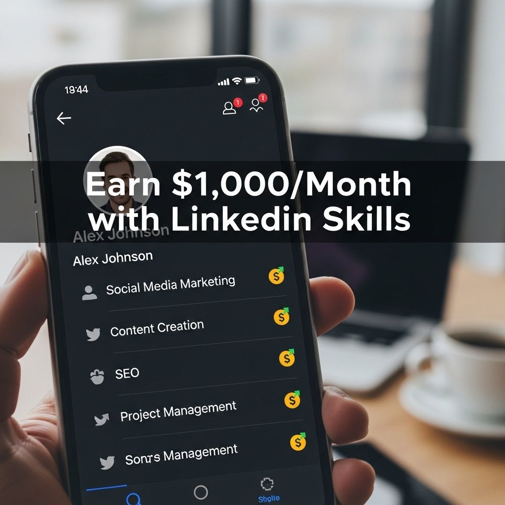earn 1000 month linkedin skills