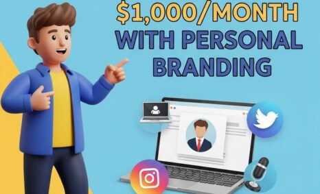 earn 1000 month personal branding