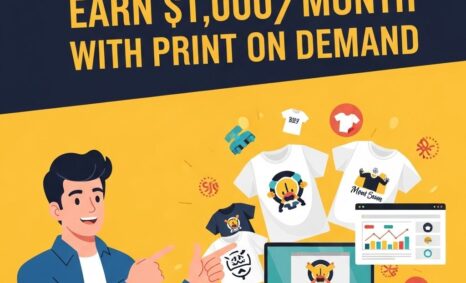 earn 1000 month print on demand