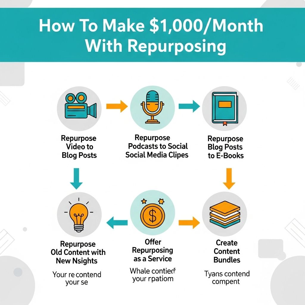earn 1000 month repurposing