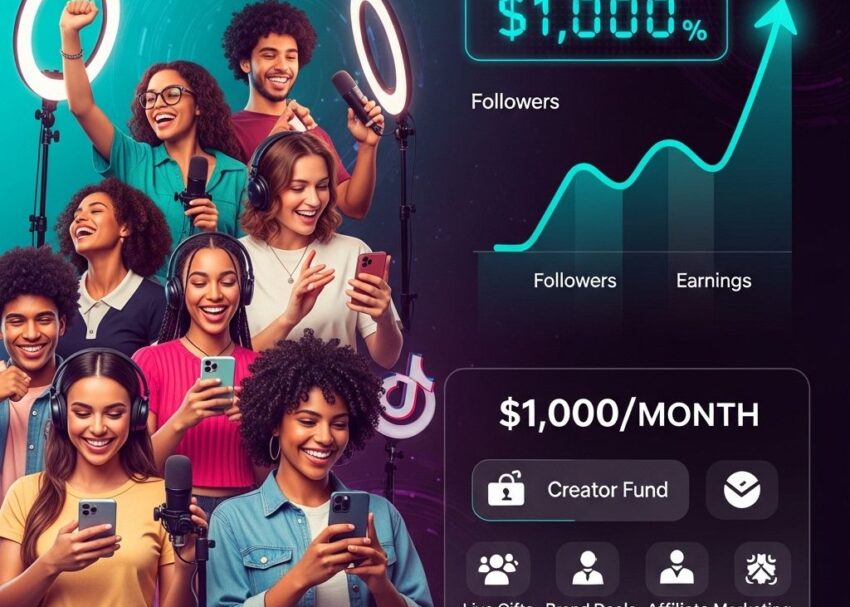 Unlocking $1,000/Month on TikTok: A Step-by-Step Guide earn 1000 month tiktok