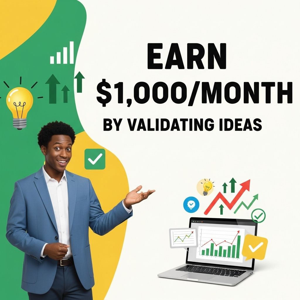 Earn $1,000/Month by Validating Your Ideas earn 1000 month validating ideas