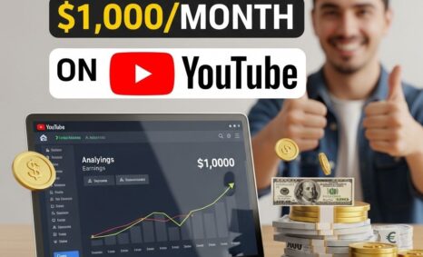earn 1000 month youtube