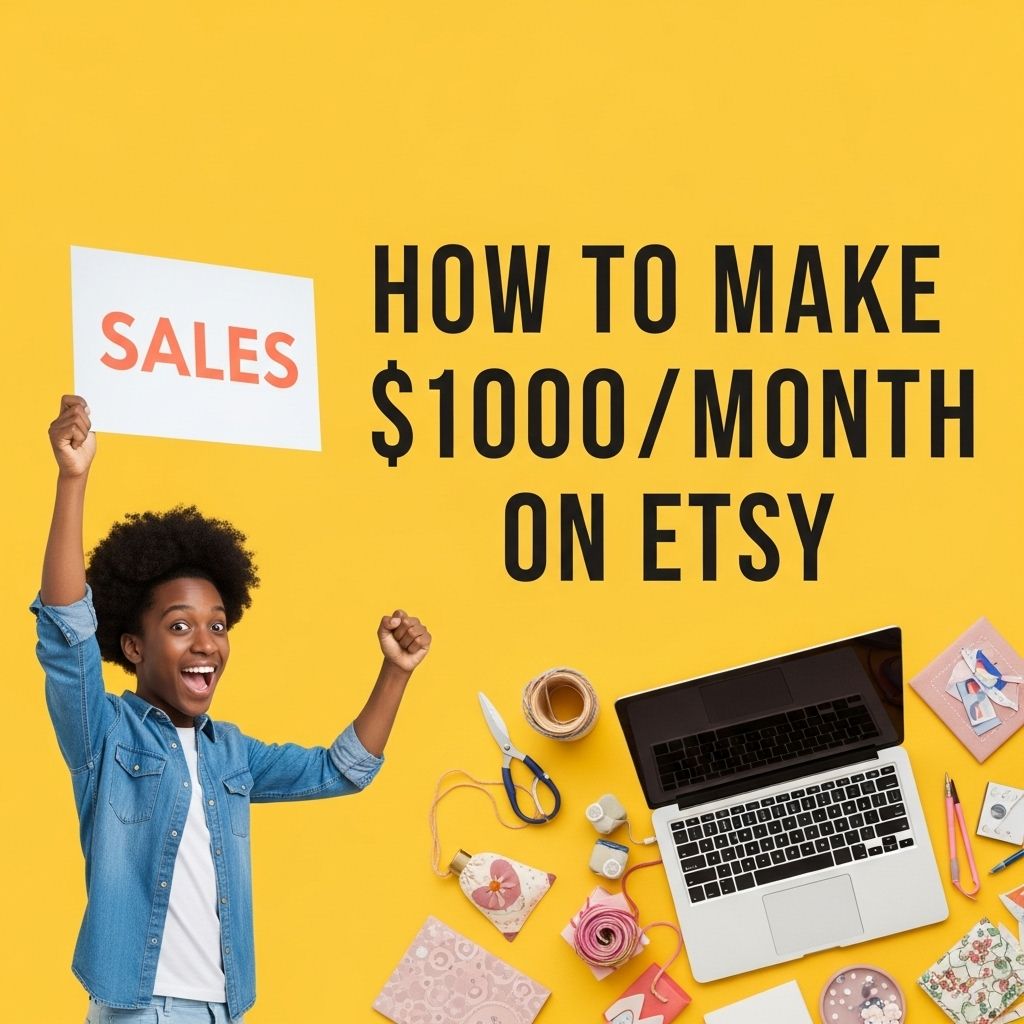 earn 1000 monthly etsy