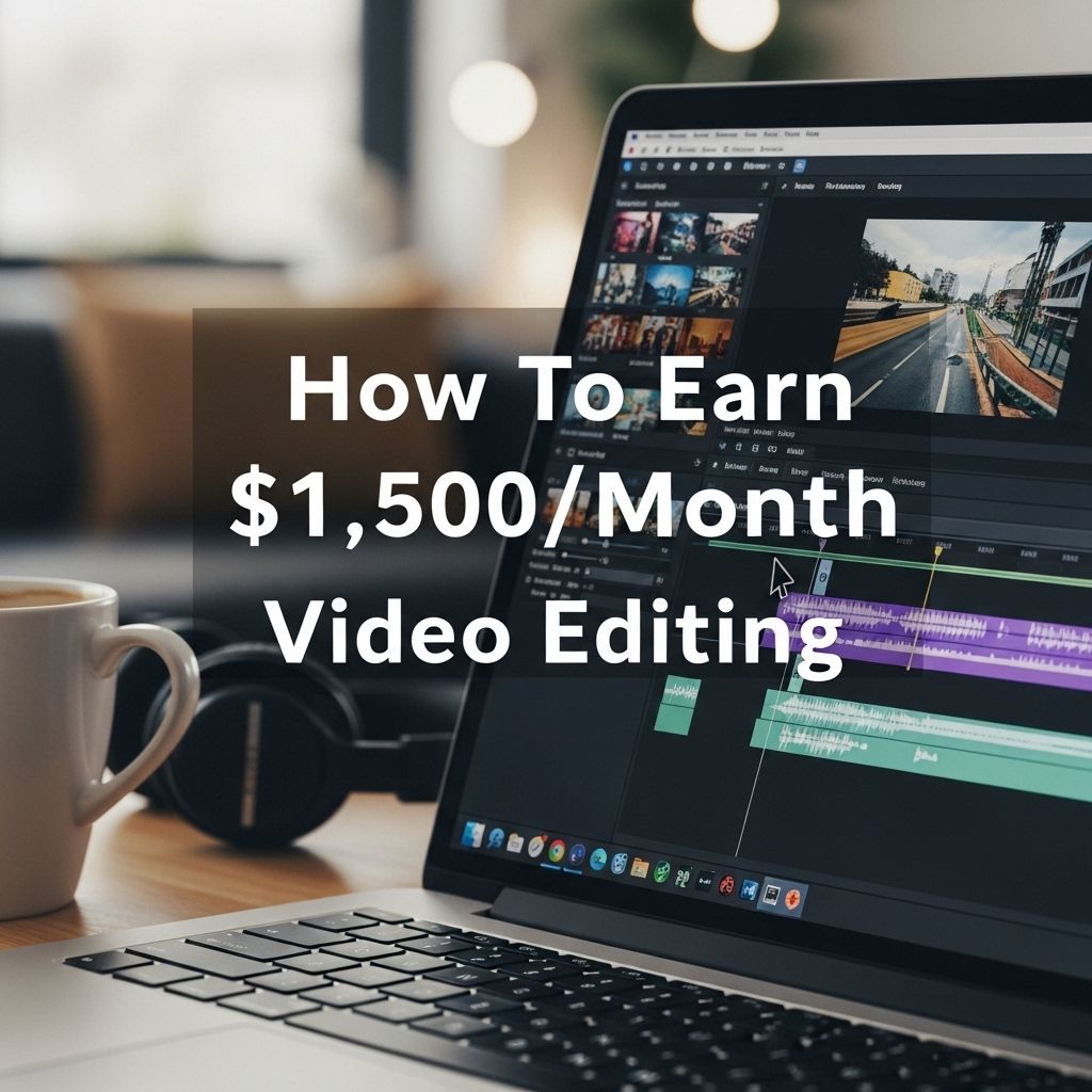 Earn $1,500 Monthly with Video Editing earn 1500 monthly video editing