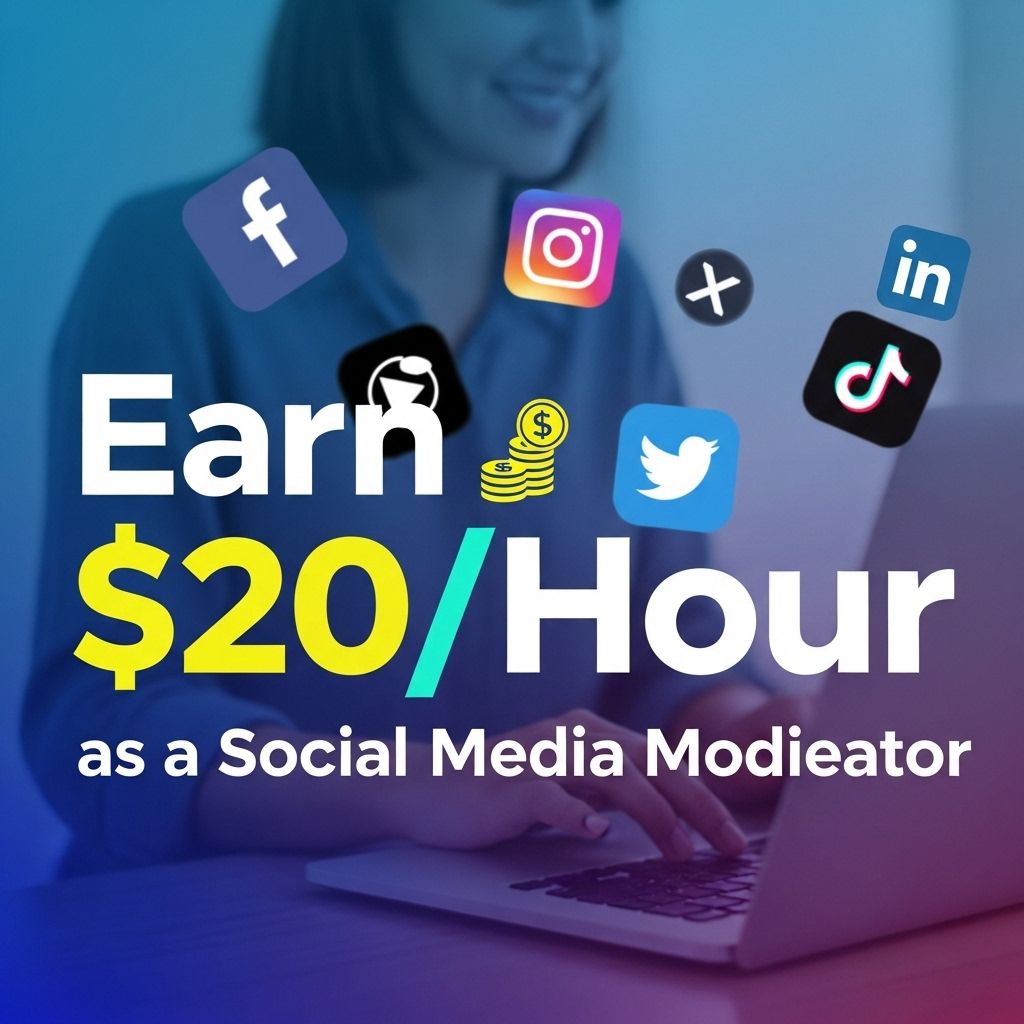 How to Earn $20/Hour as a Social Media Moderator earn 20 hour social media moderator