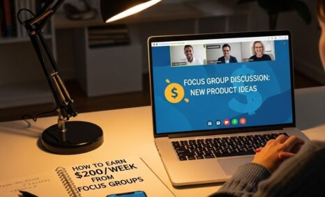 earn 200 week focus groups