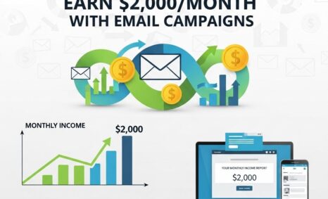 earn 2000 month email campaigns
