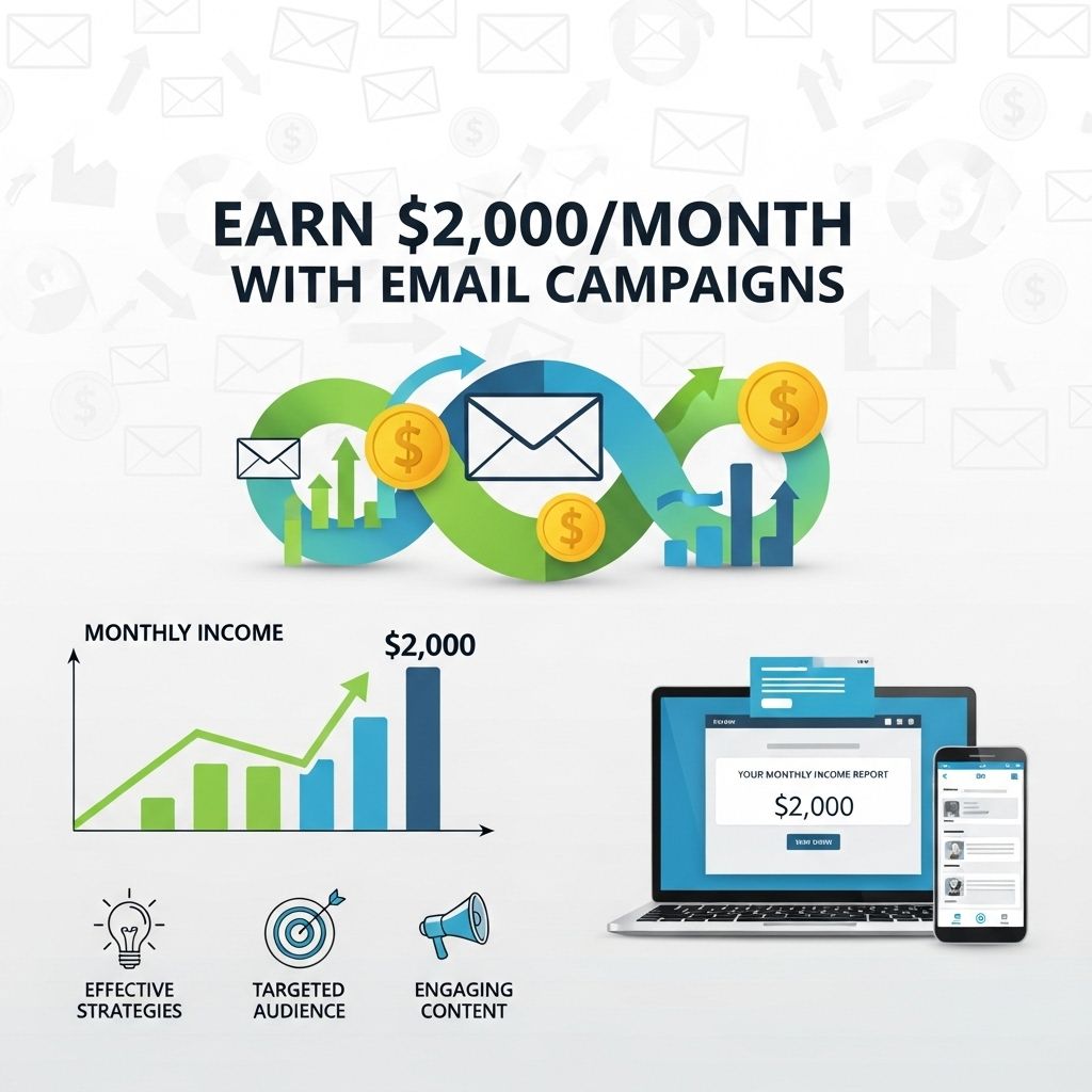Boost Your Income: Earn $2,000/Month with Email Campaigns earn 2000 month email campaigns