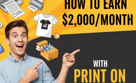 earn 2000 month print on demand