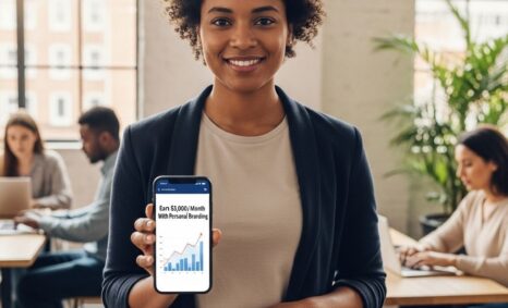 earn 3000 month personal branding