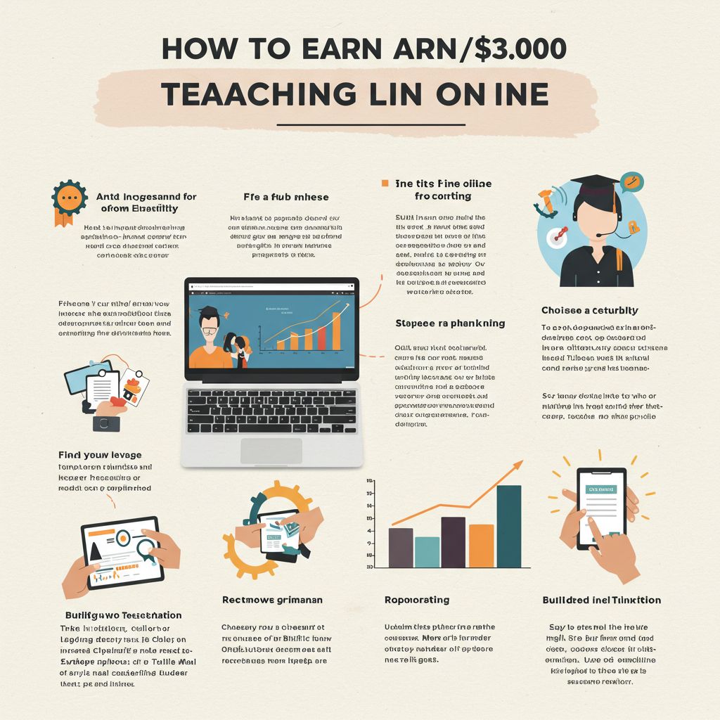 Earn $3,000/Month Teaching Online: A Complete Guide earn 3000 month teaching online