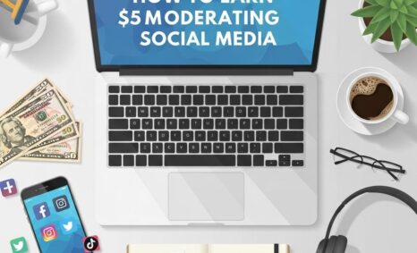 earn 50 daily social media moderation