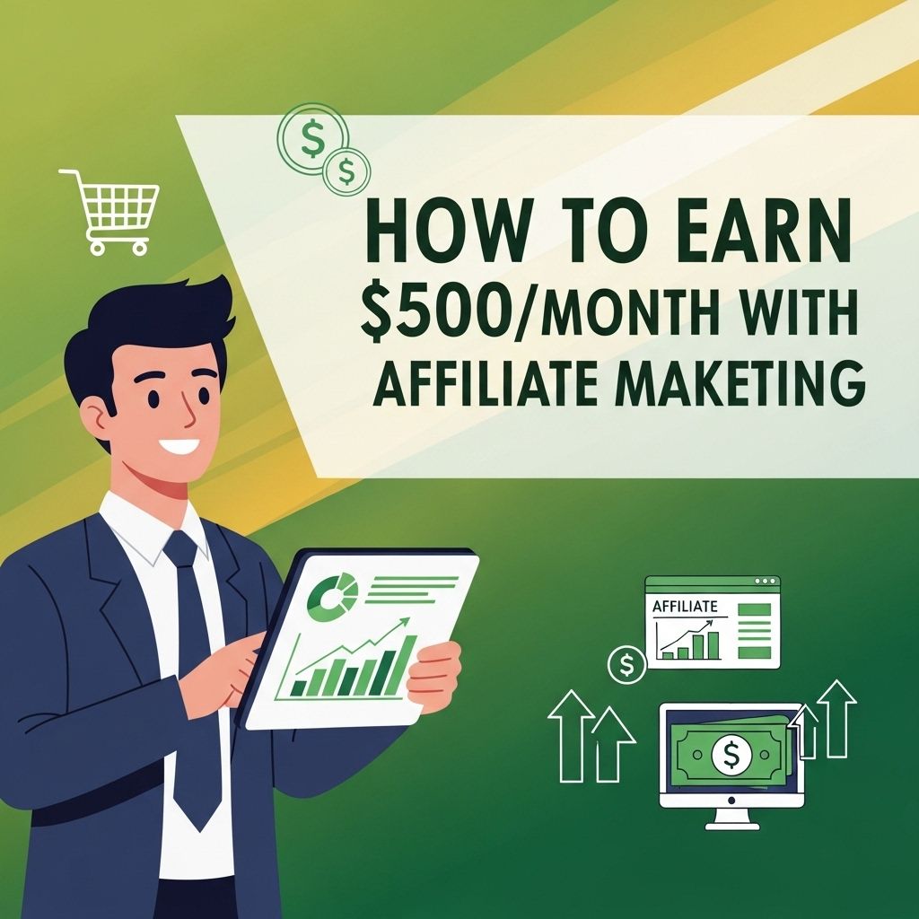 Earn $500/Month with Affiliate Marketing: A Step-by-Step Guide earn 500 month affiliate marketing