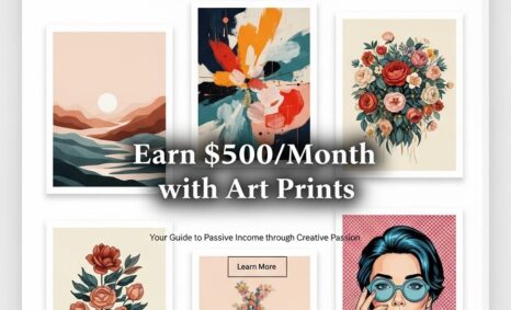 earn 500 month art prints