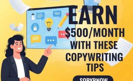 Master Copywriting: Earn $500/Month Easily earn 500 month copywriting tips