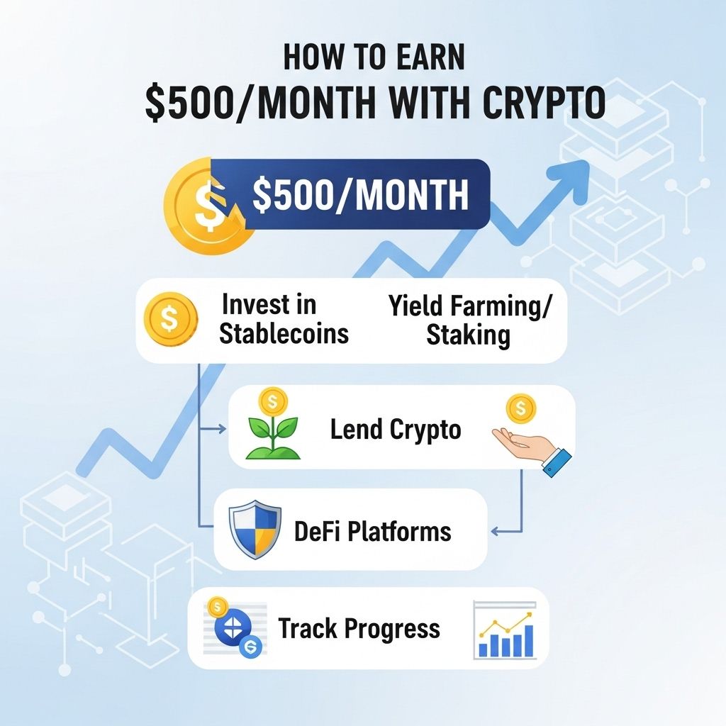 Earn $500 a Month with Crypto: Proven Strategies earn 500 month crypto