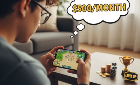 earn 500 month mobile games