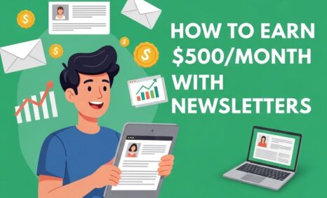 earn 500 month newsletters