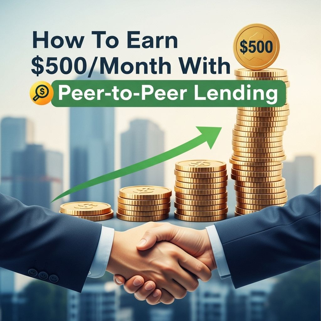 Earn $500 Monthly with Peer-to-Peer Lending earn 500 month peer to peer lending