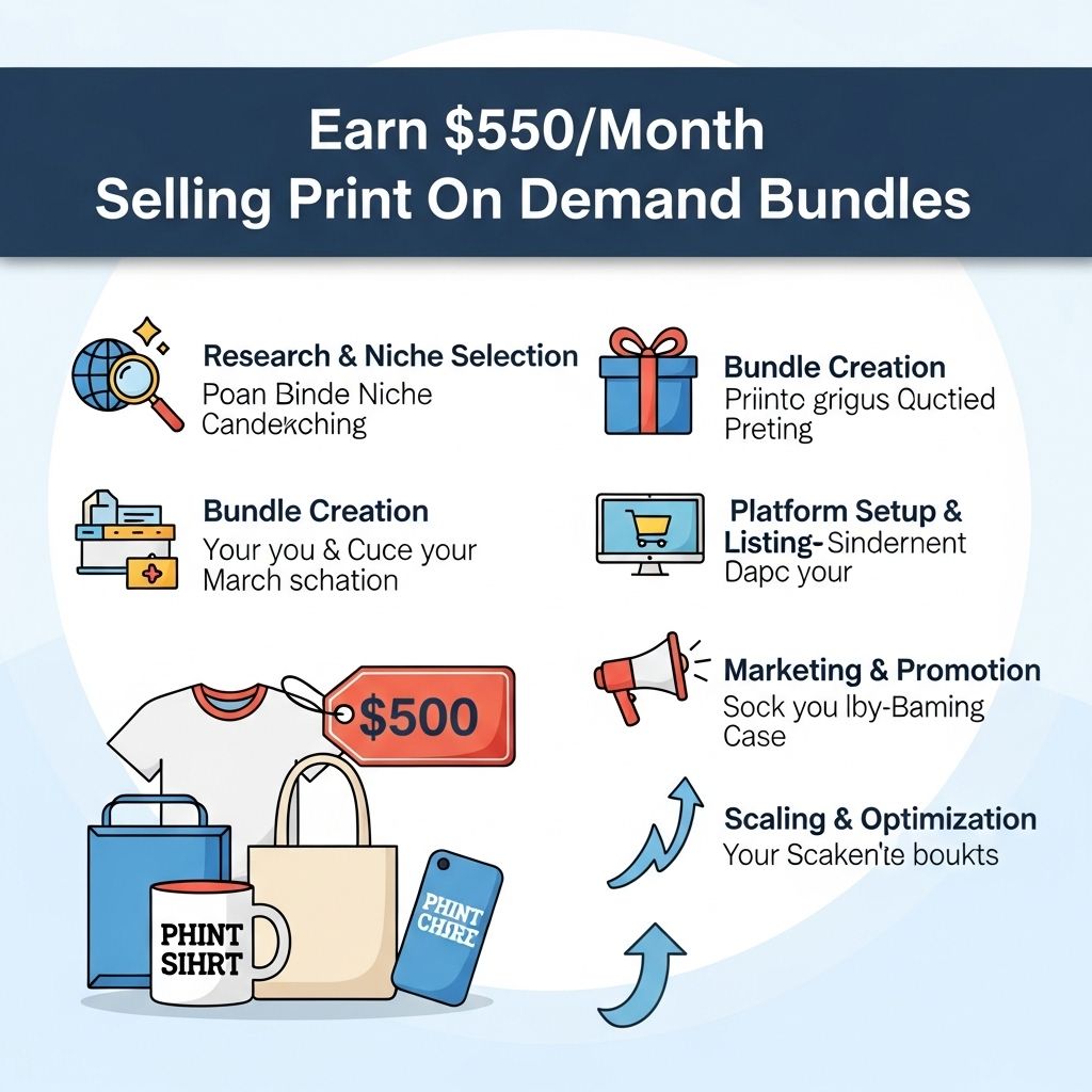 earn 500 month print on demand