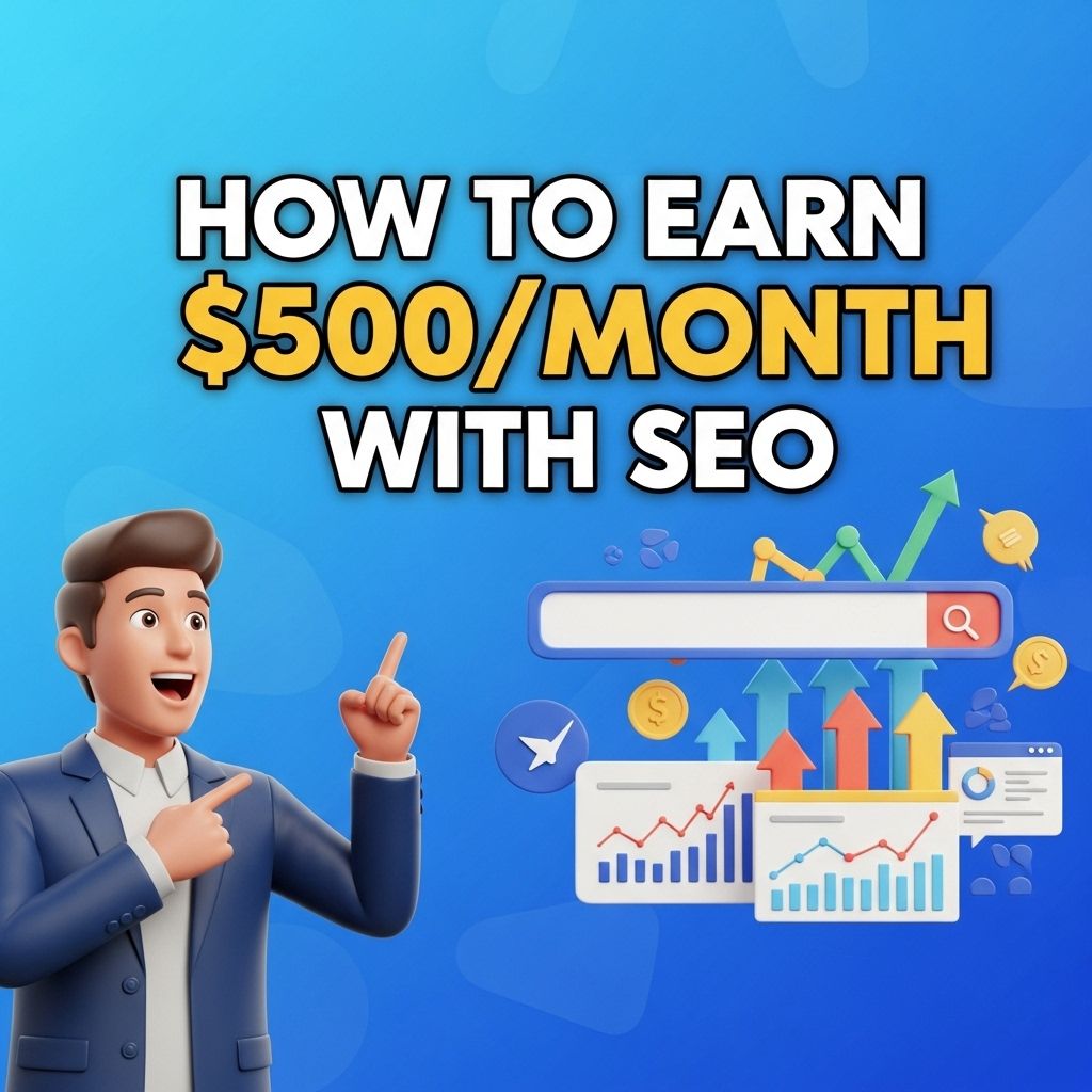 earn 500 month seo