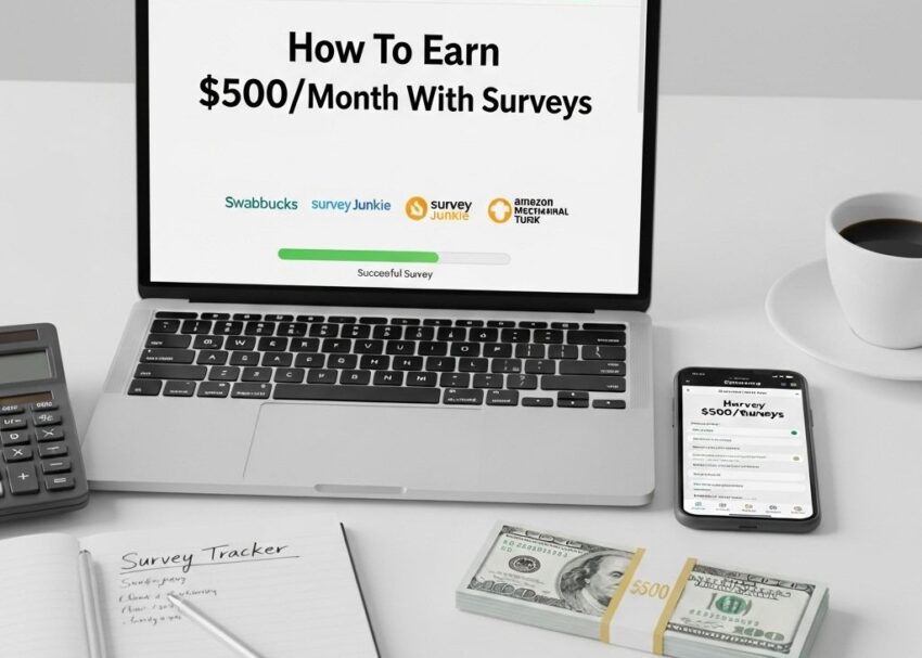 Earn $500/Month with Online Surveys earn 500 month surveys