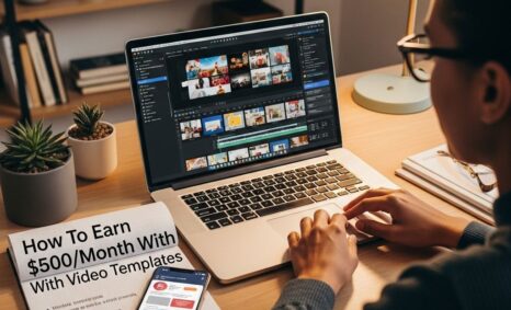 earn 500 month video templates