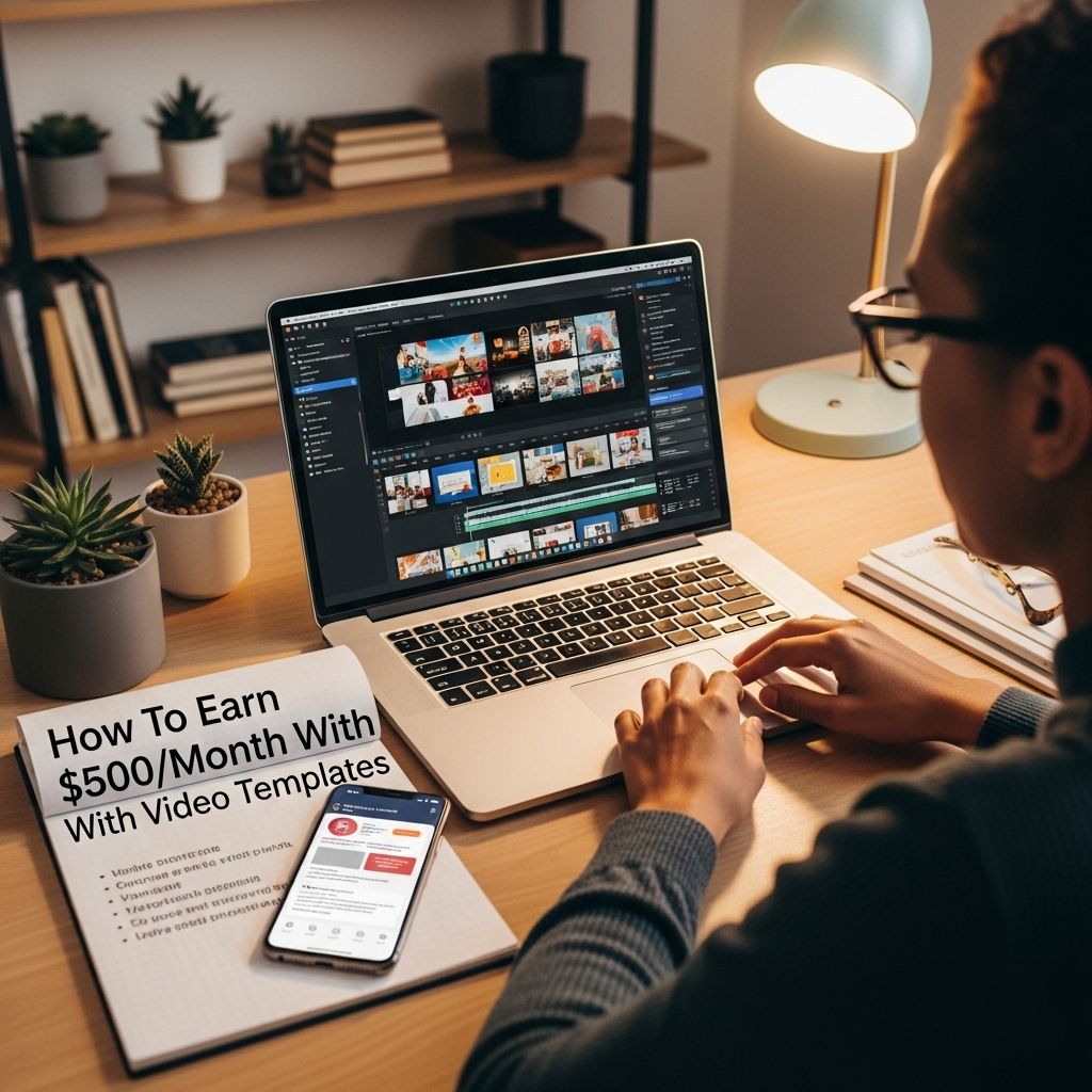 Earn $500/Month with Video Templates: A Step-by-Step Guide earn 500 month video templates