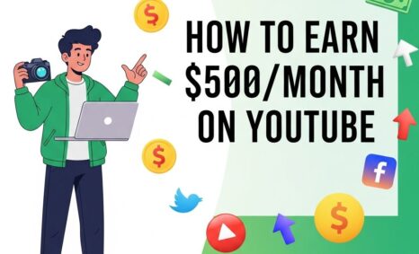 earn 500 month youtube