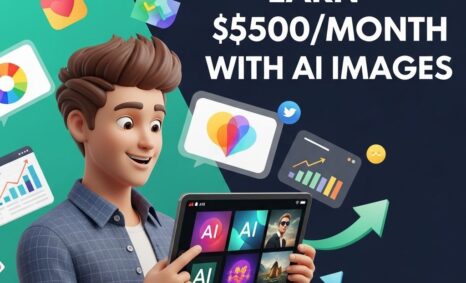earn 500 monthly ai images