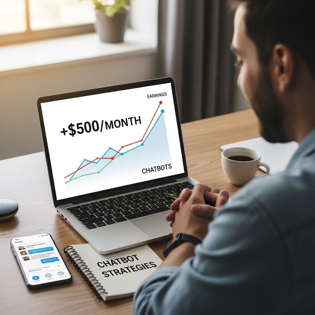 earn 500 monthly chatbots