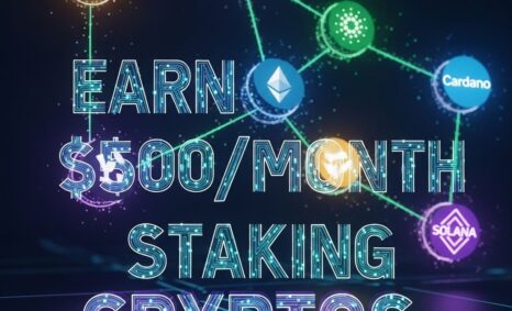 earn 500 monthly crypto staking