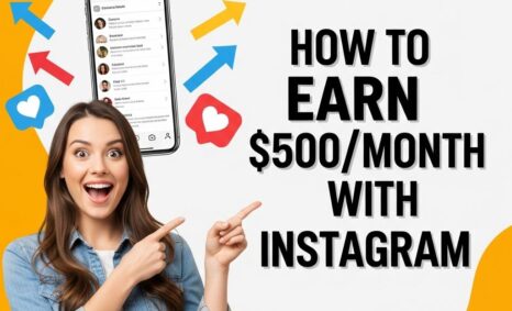 earn 500 monthly instagram