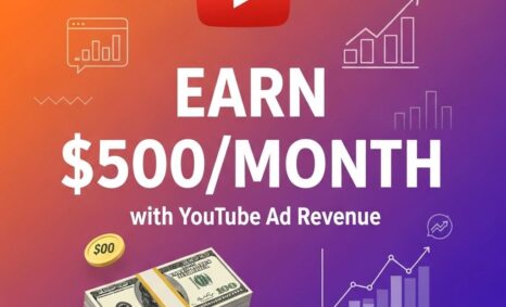 earn 500 monthly youtube ads