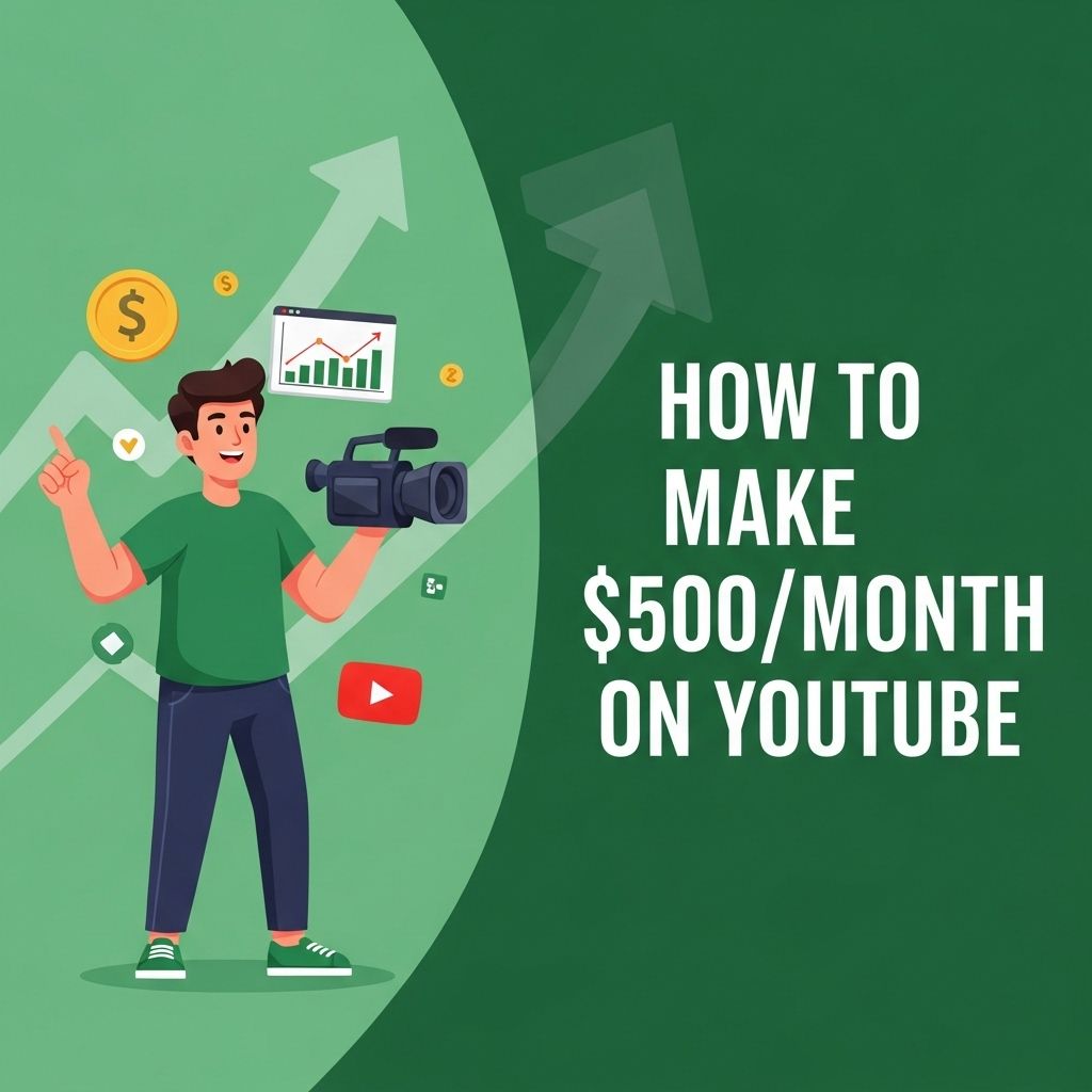 earn 500 monthly youtube