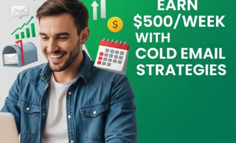 earn 500 week cold email