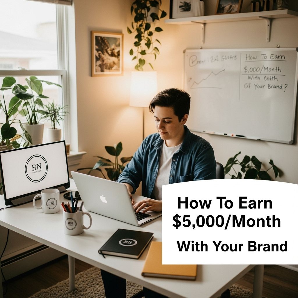 Unlocking $5,000 Monthly: Build Your Brand earn 5000 month brand