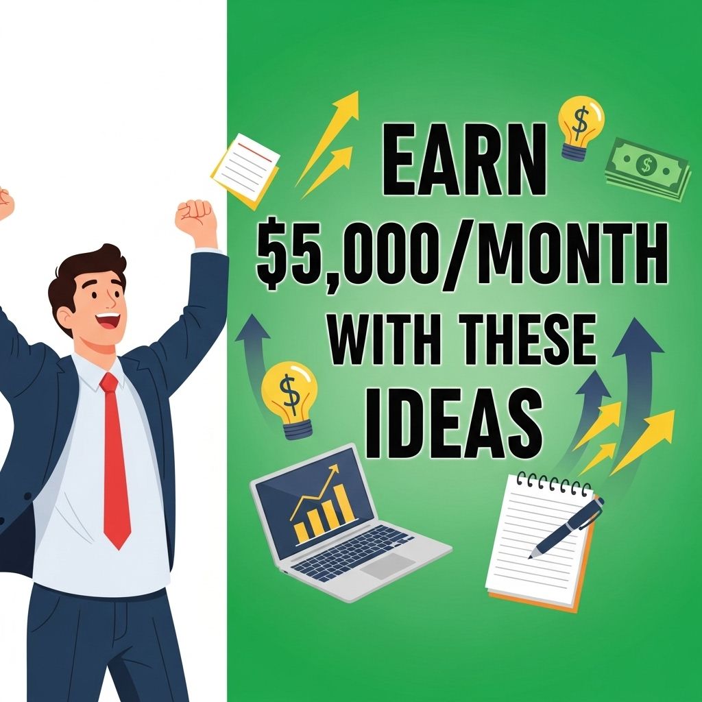 earn 5000 month ideas
