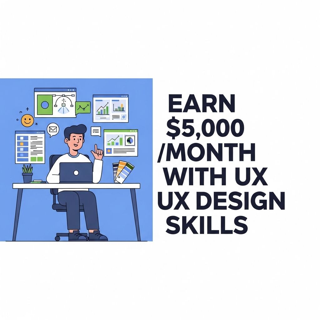 earn 5000 month ux design
