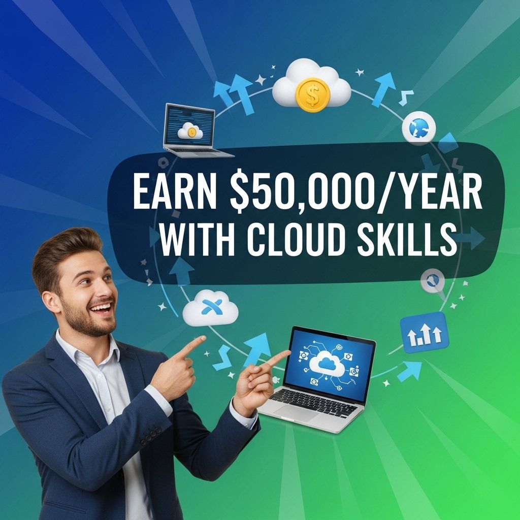 earn 50000 year cloud skills