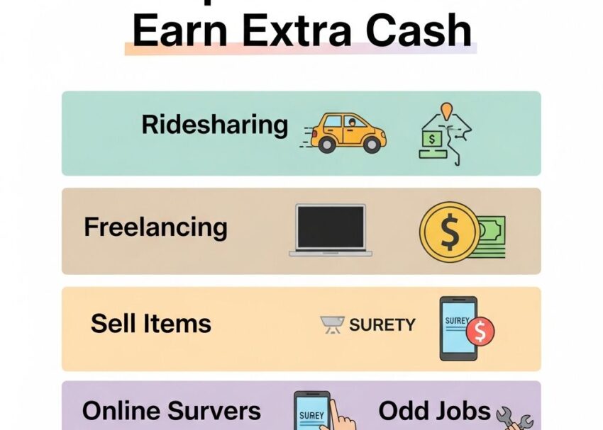 Top 5 Ideas to Earn Extra Cash earn extra cash ideas