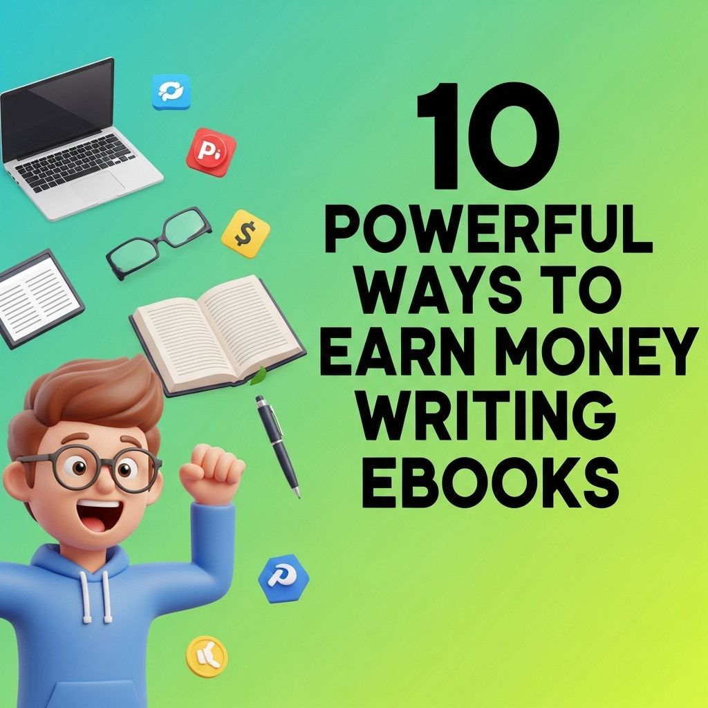 earn money writing ebooks