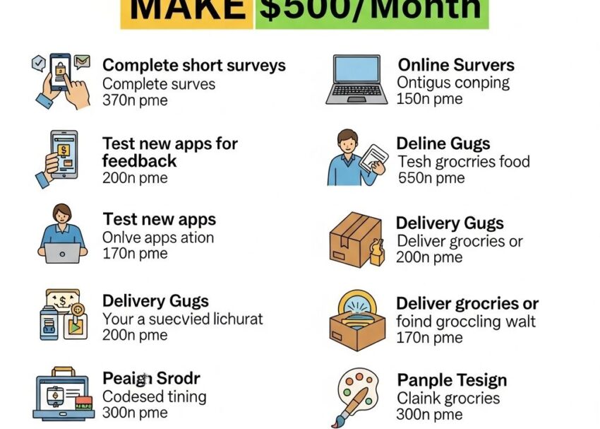 10 Easy Micro Gigs to Earn $500/Month easy micro gigs 500 month