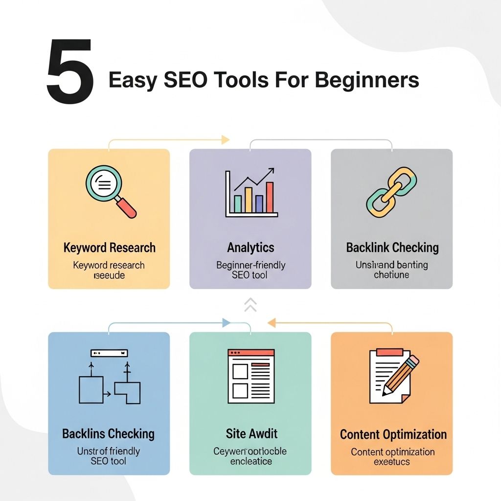 5 Essential SEO Tools for Beginners easy seo tools beginners