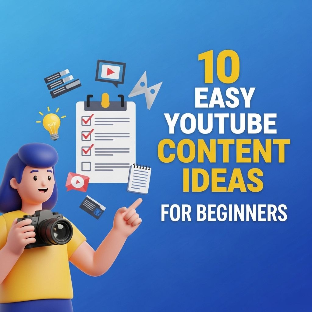 10 Easy YouTube Content Ideas for Beginners easy youtube content ideas